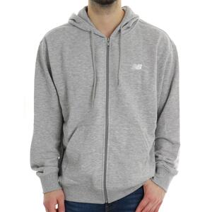 FELPA CON ZIP NEW BALANCE GRIGIO